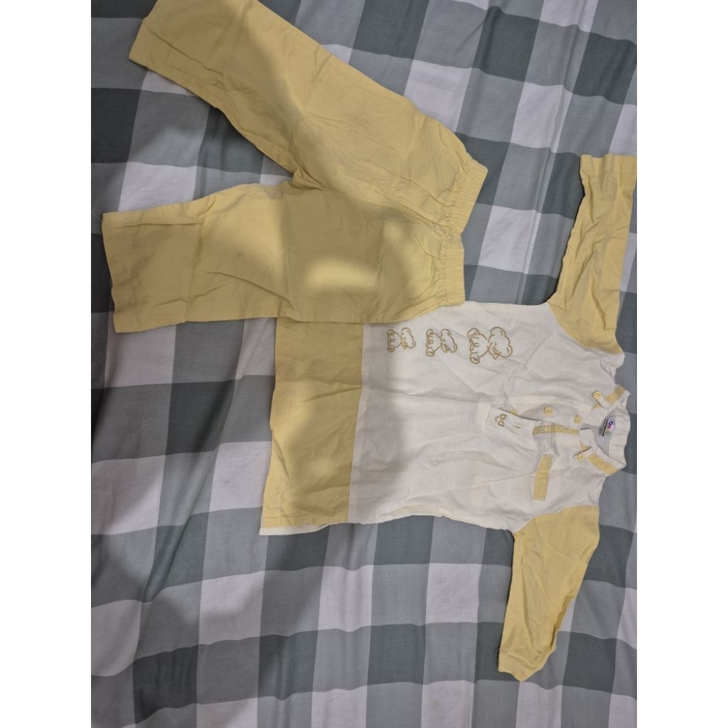 setelan koko baby boy bani rabbani ori preloved