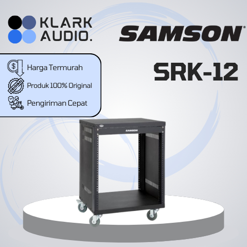 SAMSON SRK-12 / SRK12 / SRK 12 Rack Audio Rack Sound System ORIGINAL