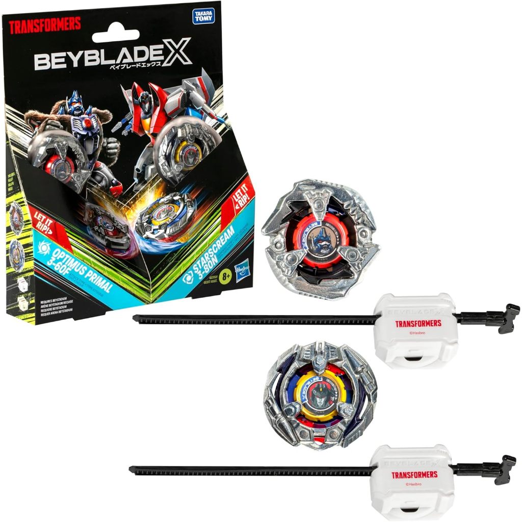Beyblade X Transformers Collab Optimus Primal