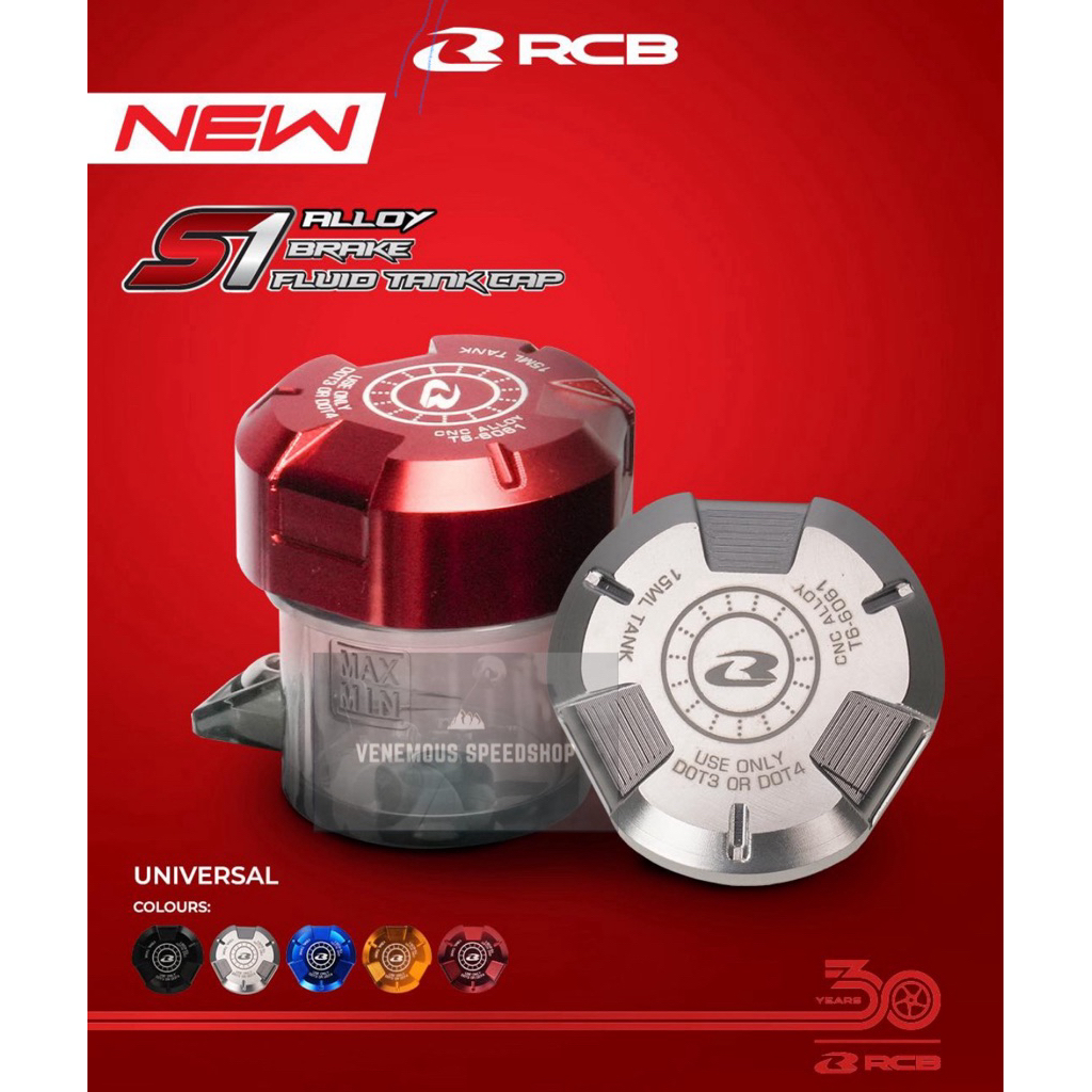 Tutup Tabung Minyak Rem RCB S1 (Tutup Only)