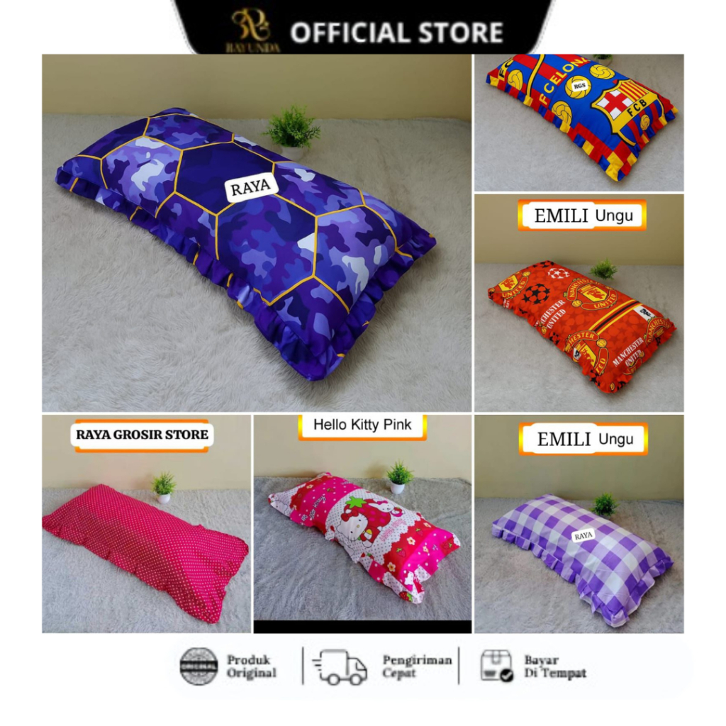 Sarung bantal cinta besar murah / Sarung bantal cinta Karakter
