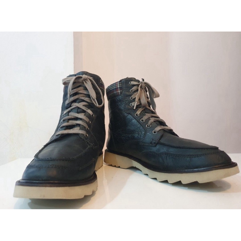 GEOX UOMO RODEO HIGH BOOTS LEATHER Size 44