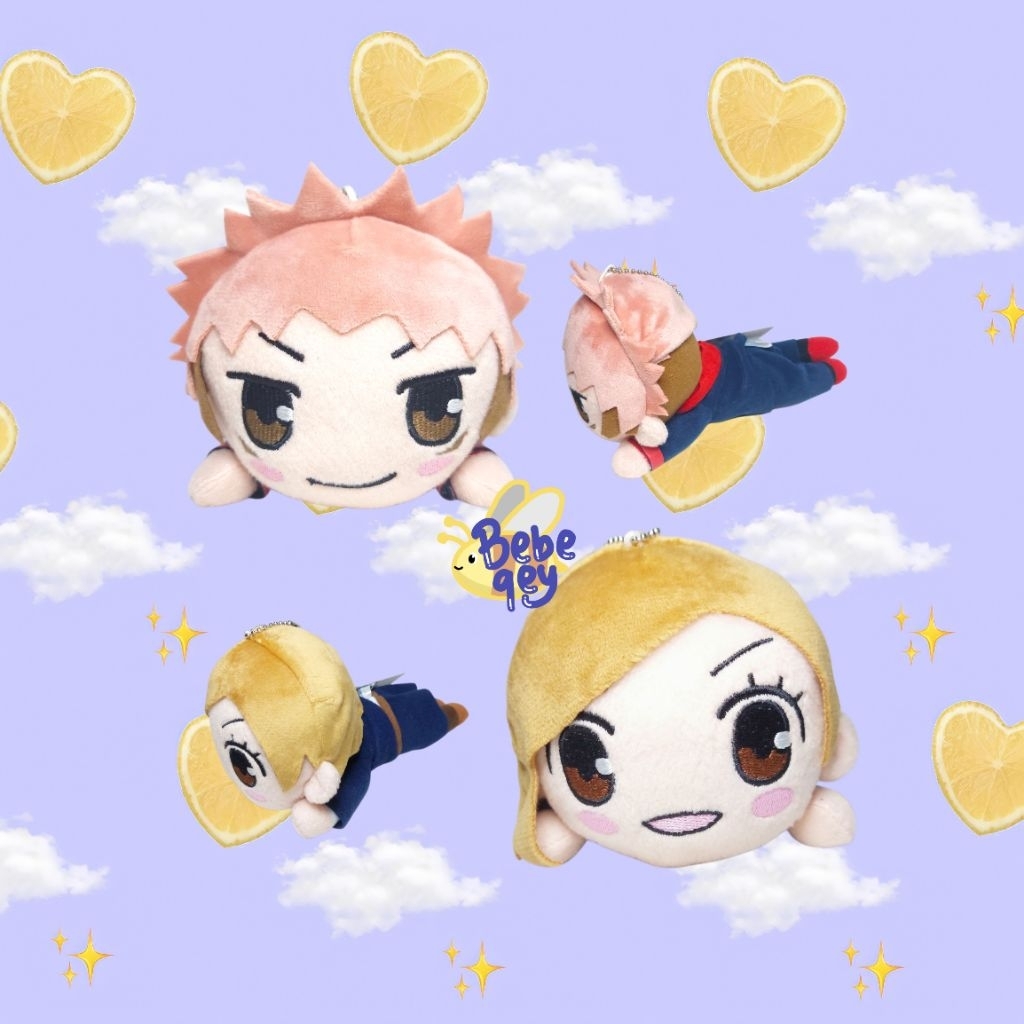 [OFFICIAL MERCH] Jujutsu Kaisen Nesoberi Plush Doll Boneka Anime - Yuuji Nobara
