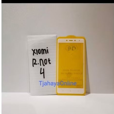 Xioami Redmi Note 4 Tempered glass full