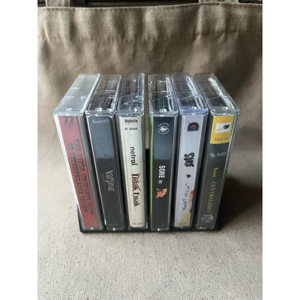 Tempat Kaset Pita | Rak Kaset Pita | Storage Kaset