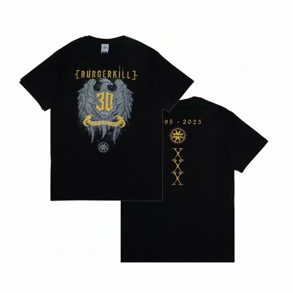 Tshirt Burgerkill Anniversary 30 Years Of Smokin Metal Engine