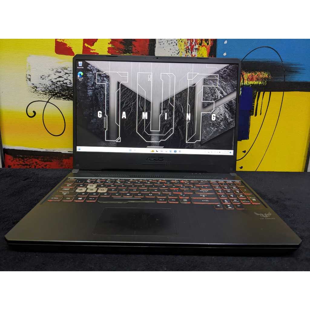 Laptop Gaming Asus TUF Ryzen 5 12/128 + HDD 1TB GTX 1050 Mulus