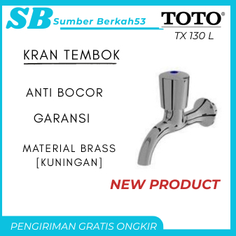 KRAN TEMBOK TOTO TX130L Sink Tap