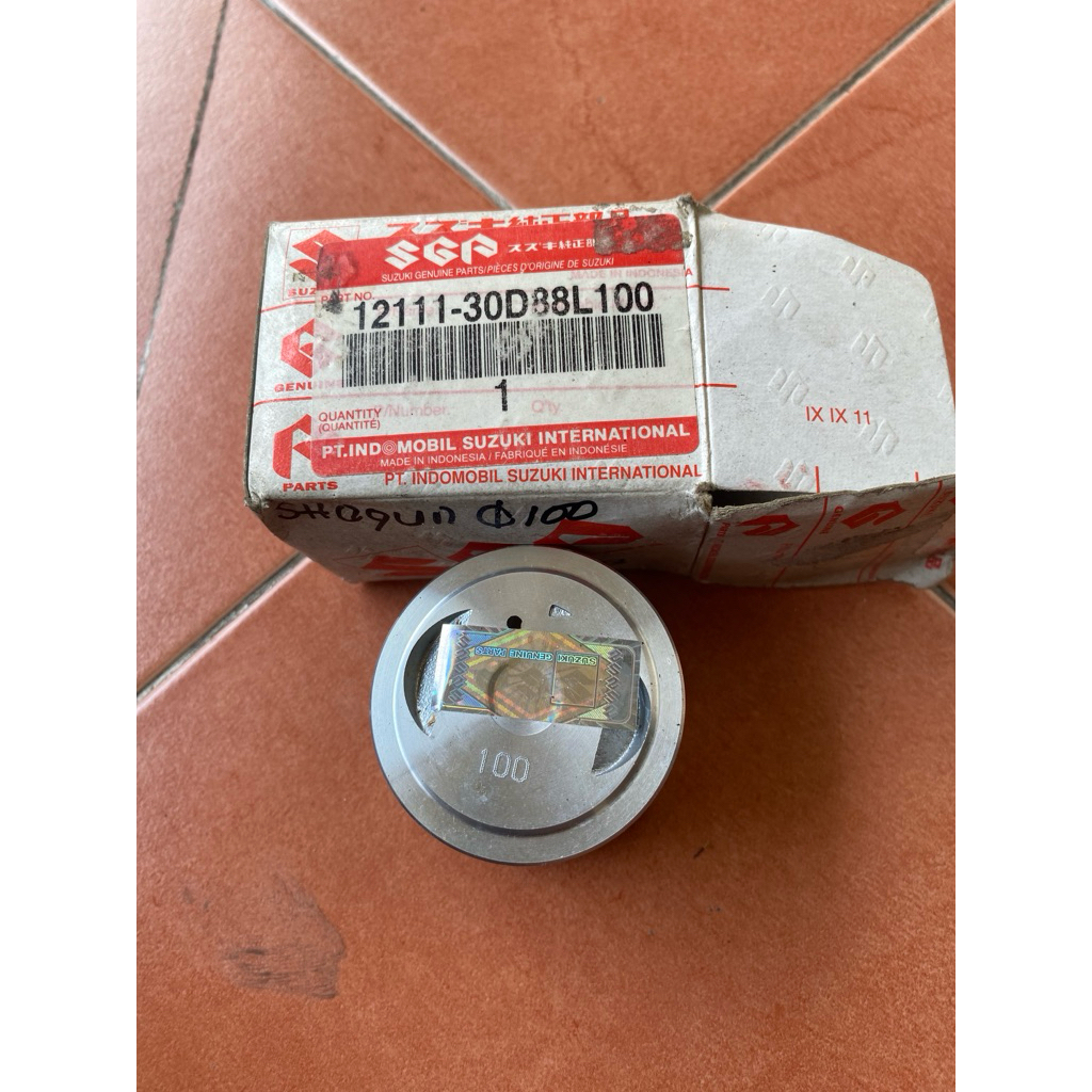 piston seher shogun 110 smash 110 original