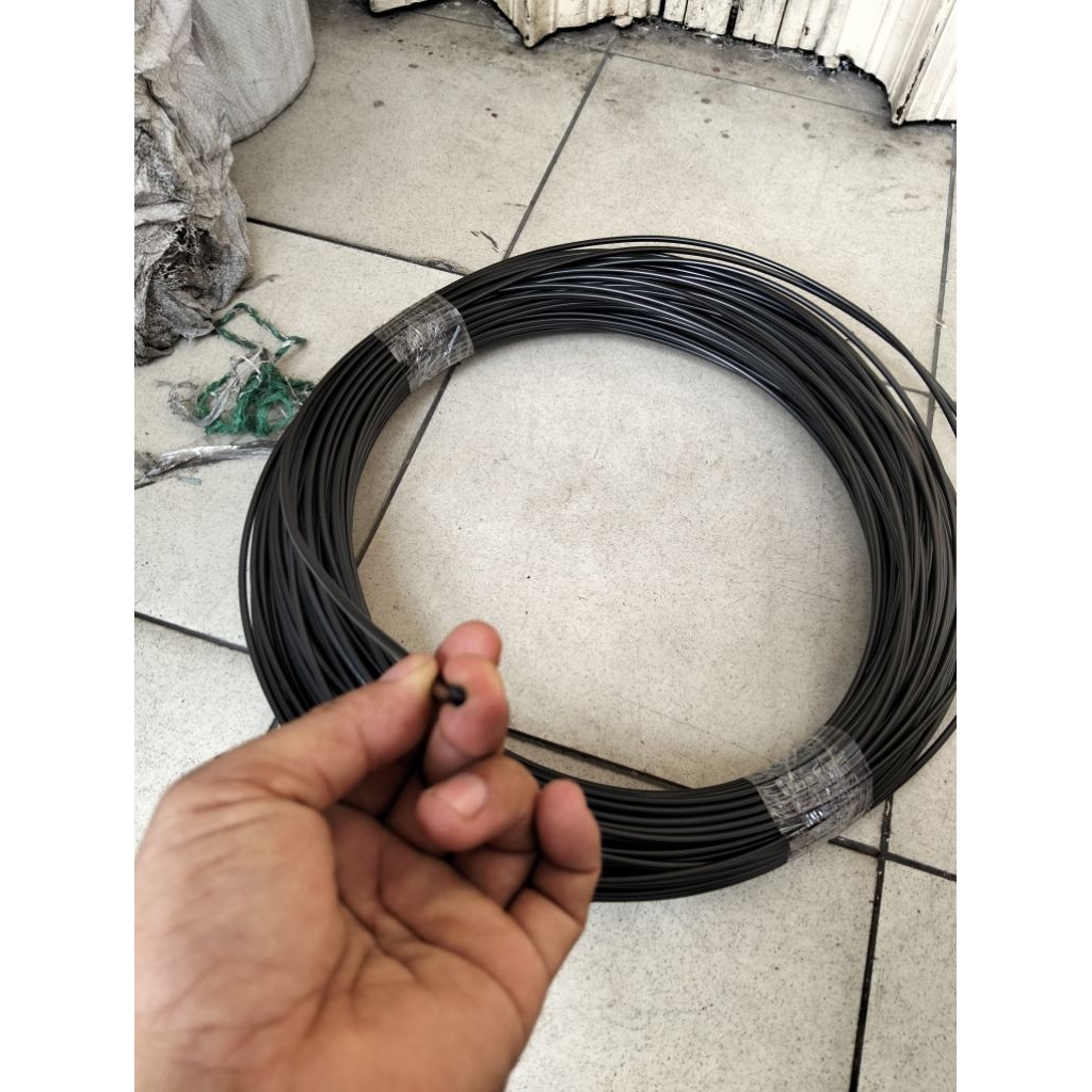 1/4 kilo kawat las HDPE blak 5mm