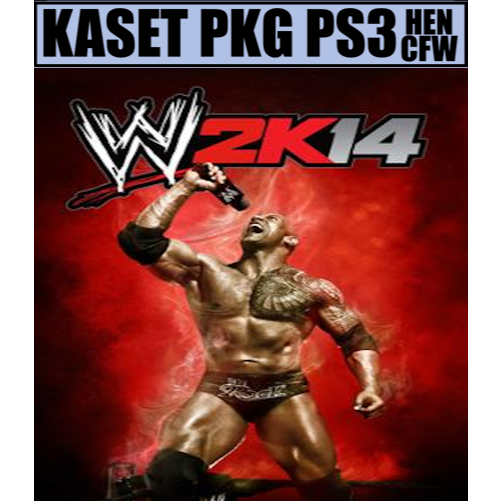 Kaset pkg ps3 WWE 2K14