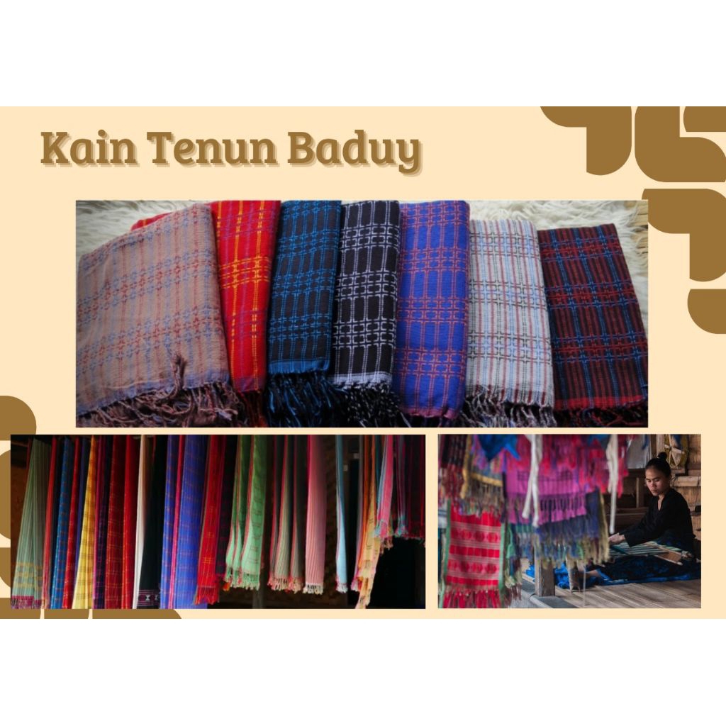 Kain Tenun Baduy Asli – Warisan Budaya dari Banten