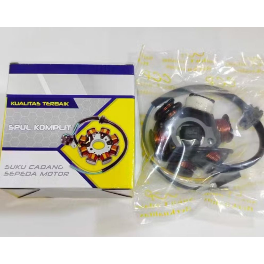 SPUL SUPRA X SPUL ASSY MOTOR/SPUL LAMPU KOMPLIT SUPRA FIT