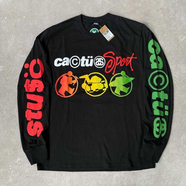 KAOS OVERSIZE STSSY CPFM LONGSLEEVE TEE