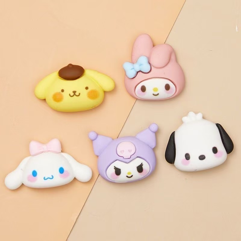Pin Charm Aksesoris Hiasan Sandal Baim Pin Kancing Sendal Kodok Bahan Pvc