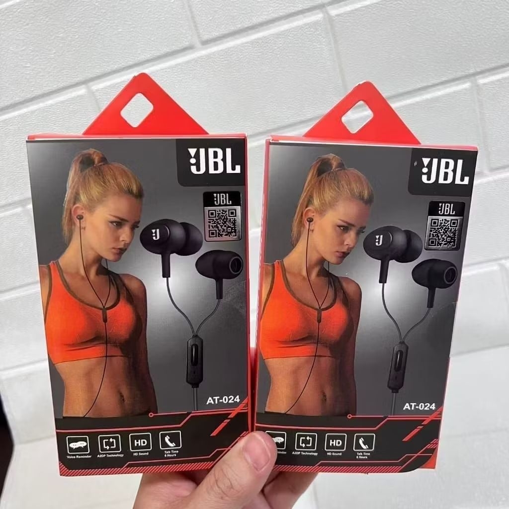 HEADSET JBL AT-024KABEL STRIO ORIGINAL. FEEL THE SUPER XT-RA BASS