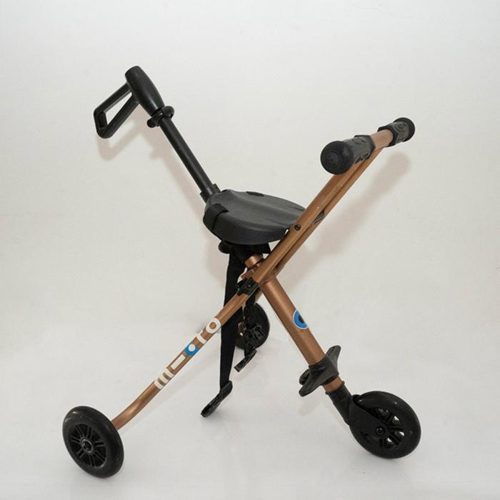 PRELOVED Micro Trike Deluxe Gold - Kereta Dorong Stroller Anak Bayi