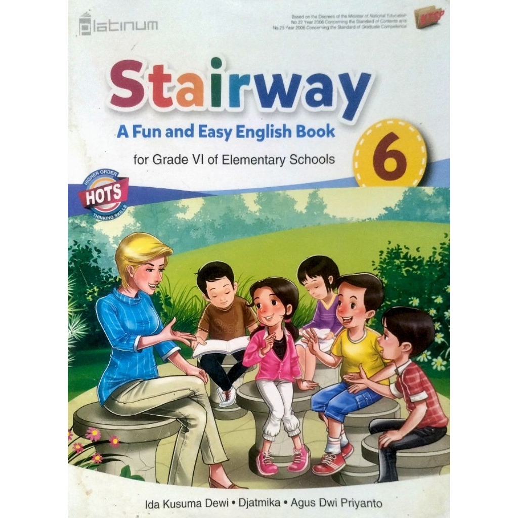 STAIRWAY A FUN AND EASY ENGLISH BOOK ( SD KELAS 6 ) - KTSP