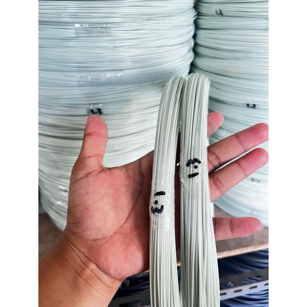 jeruji fiber putih susu 1,3mm