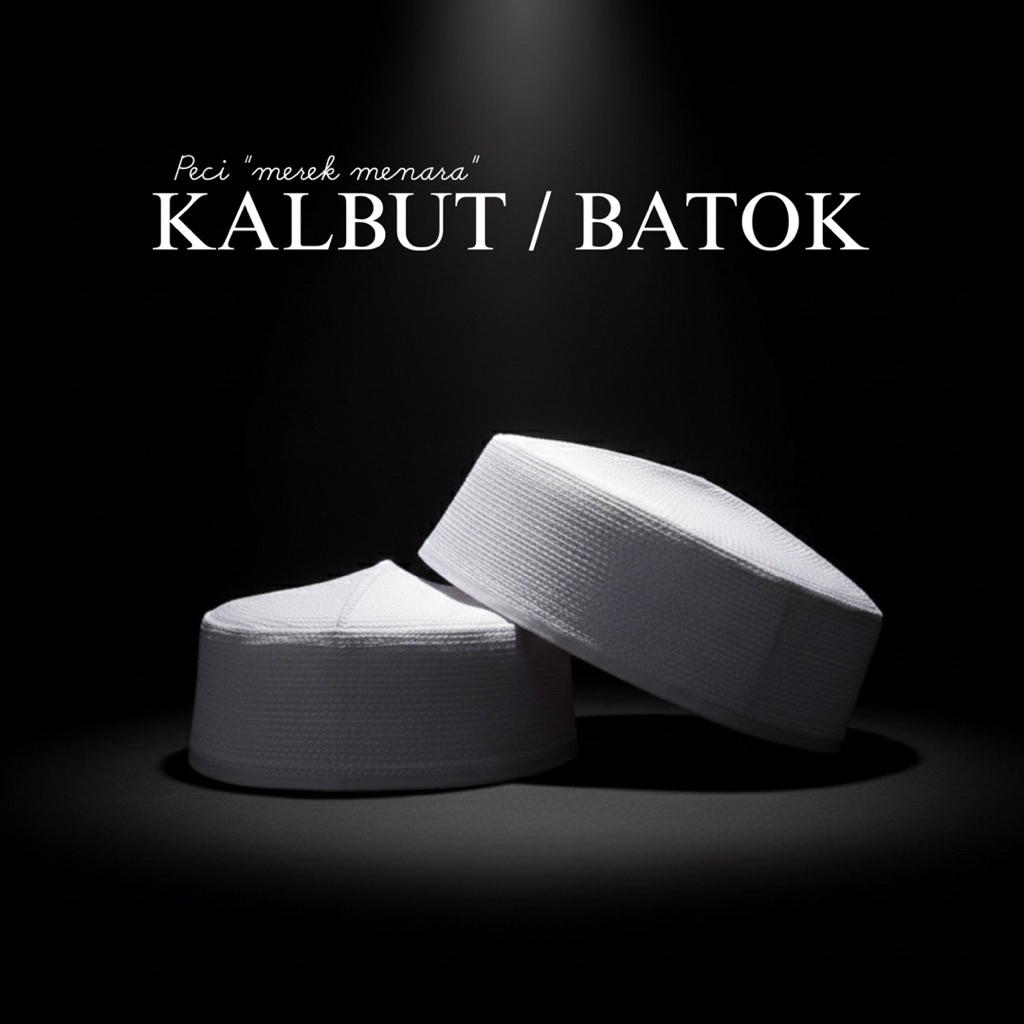 PROMO  PECI BATOK PUTIH MENARA TINGGI 6