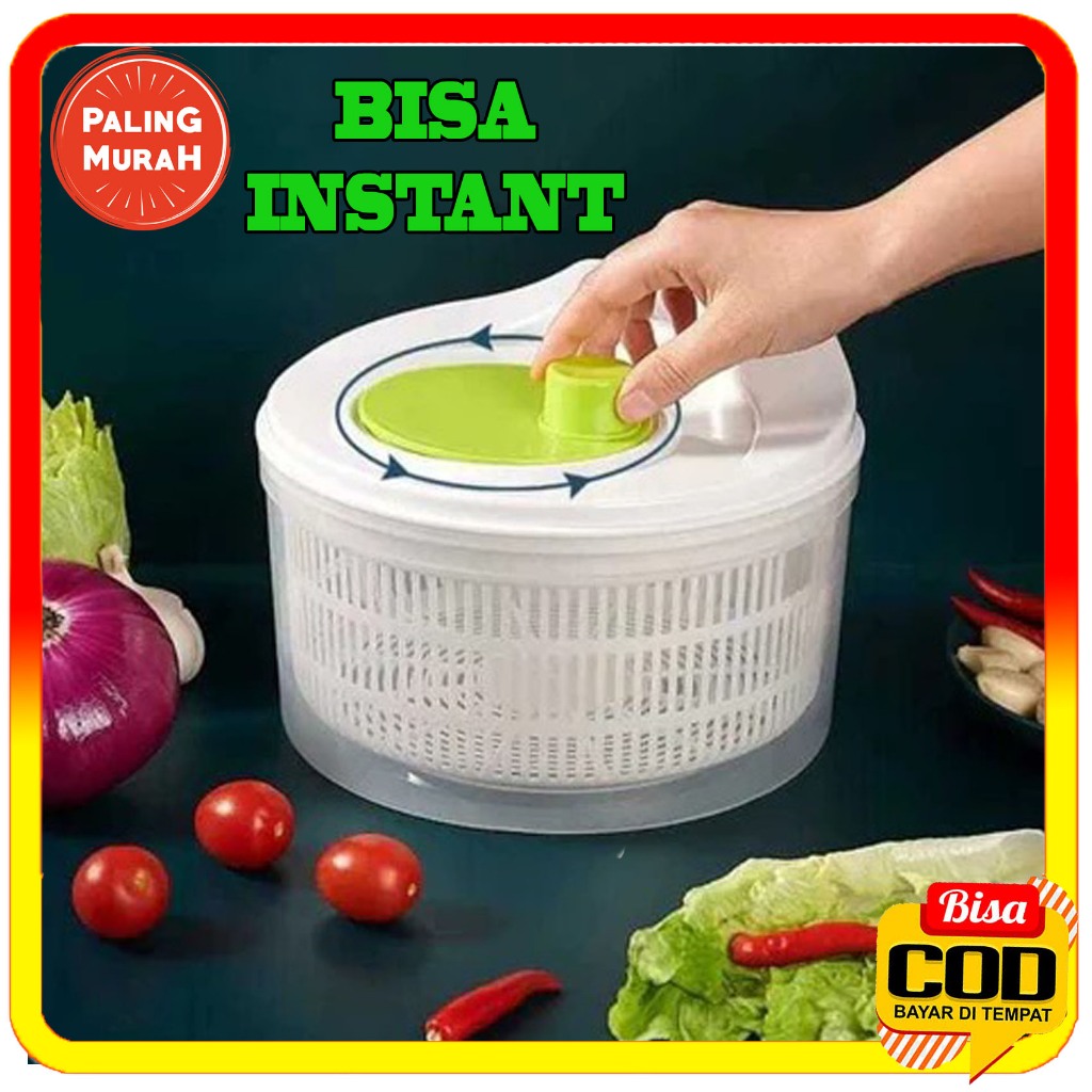 Salad Spinner salad Pengering sayuran peniris sayur