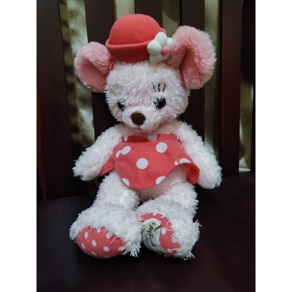 Boneka Minnie Mouse Tarts PINK super cantik