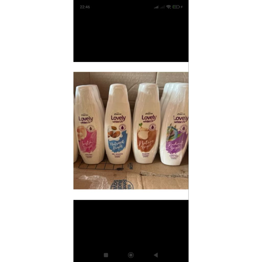Emeron lovely 200 ml / Emeron lotion / emeron bengkoang