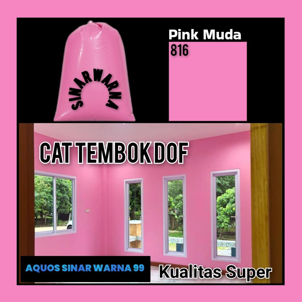 cat tembok ping muda cat tembok 1 kg cat tembok dinding cat tembok super