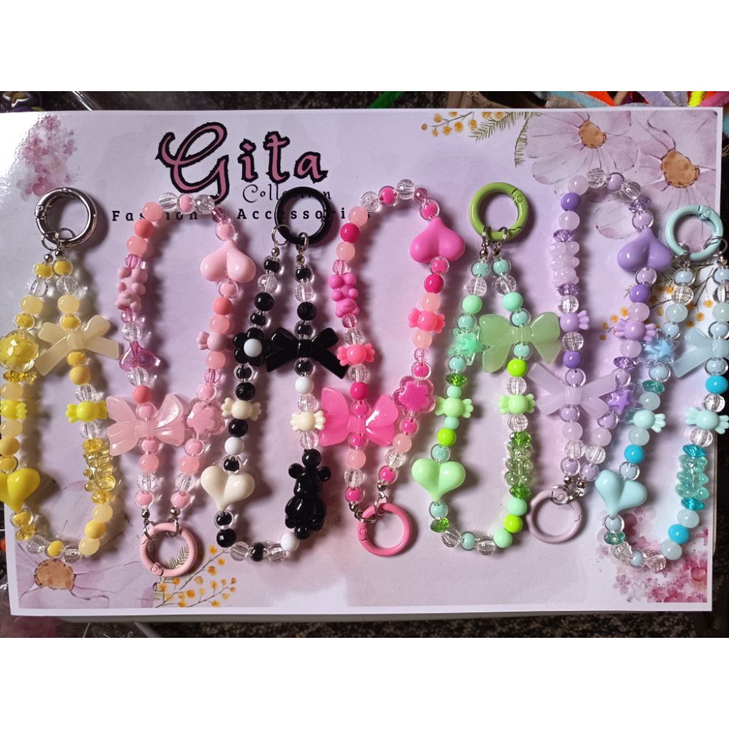 Strap Phone/Bag Charm/Gantungan Hp lucu/Aksesoris  HP