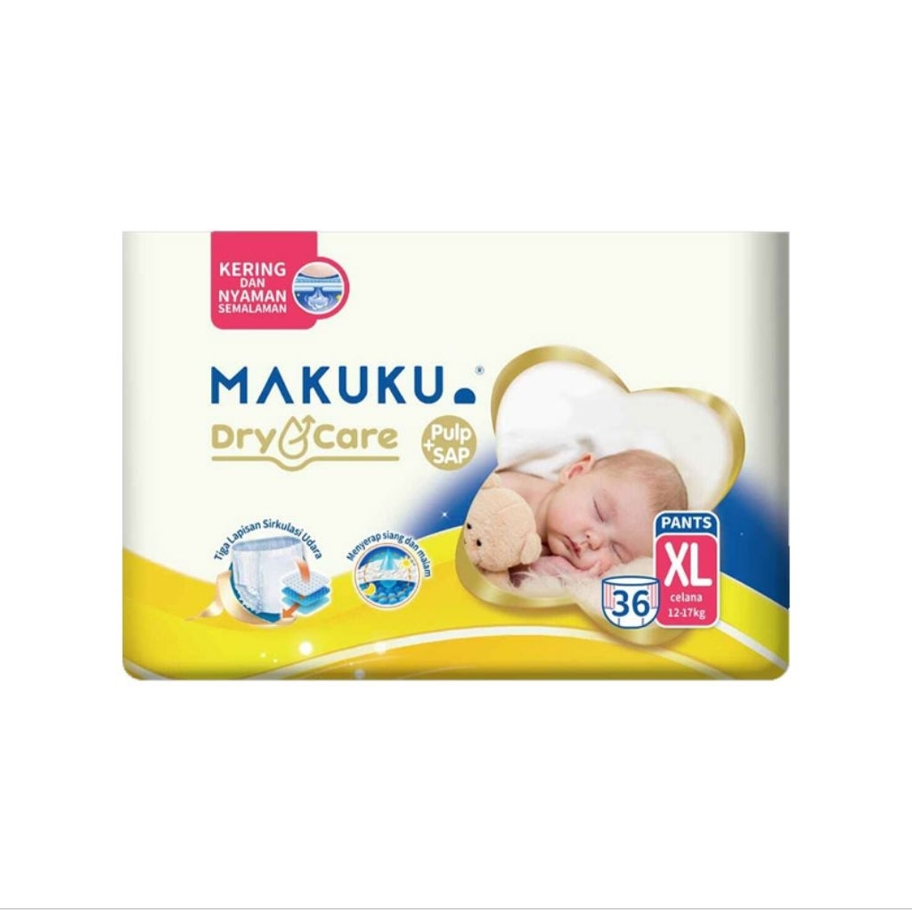 Pampers MAKUKU DRY CARE XL-36