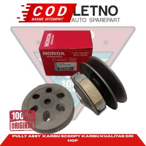 PULLY ASSY BEAT KARBU SCOOPY KARBU KUALITAS ORI HGP