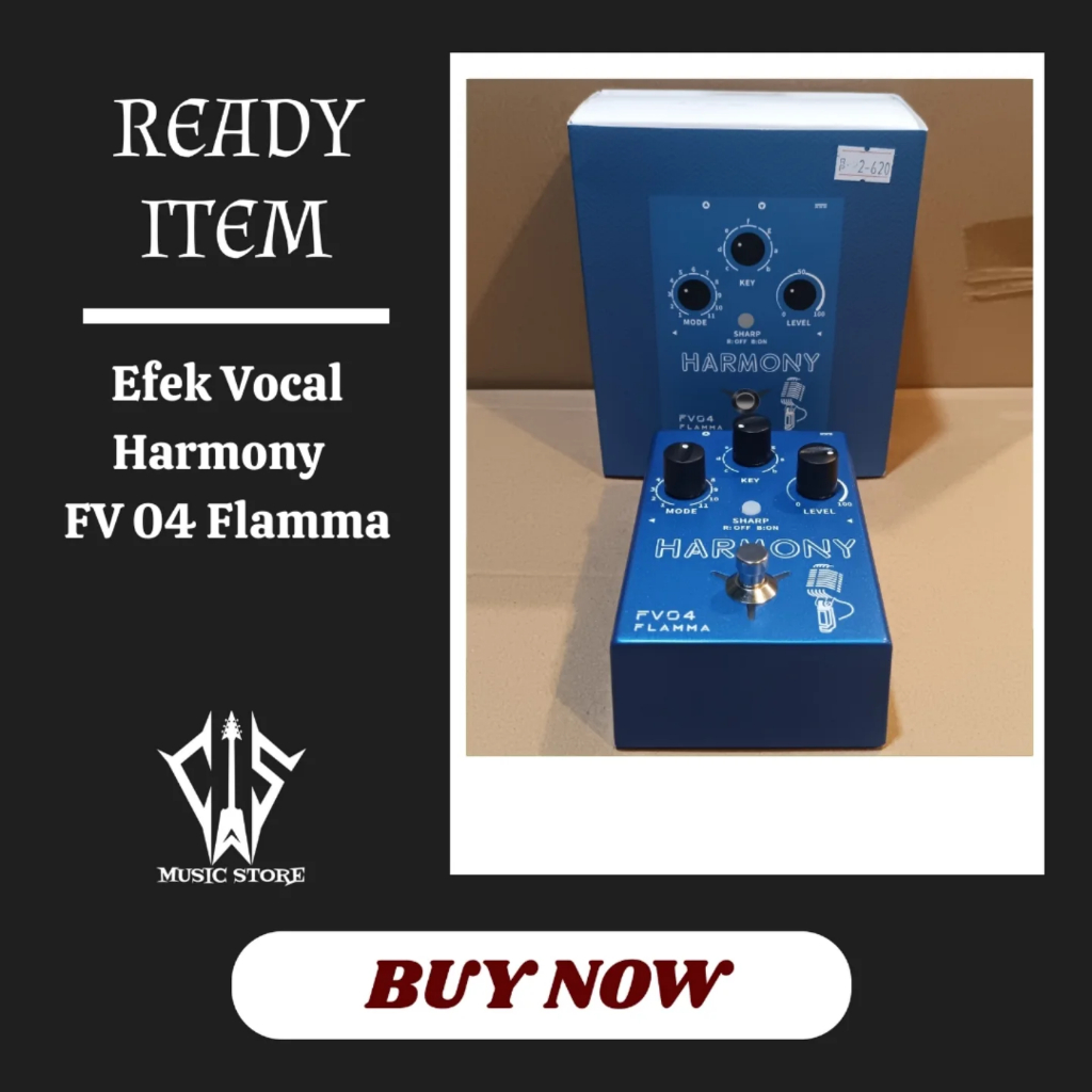 Efek Vocal Harmony FV 04 Flamma