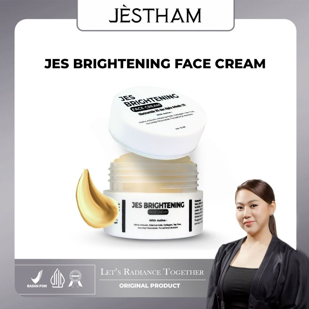 Jes Brightening Face Cream With Spf 30