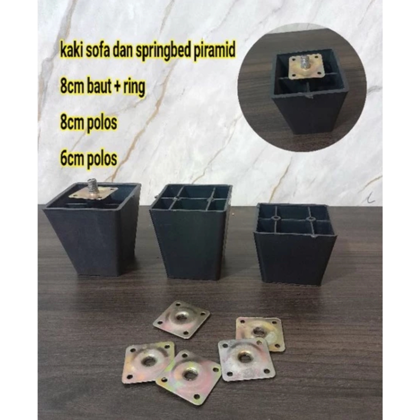 KAKI KOTAK PLASTIK SOFA DAN DIVAN SPRINGBED