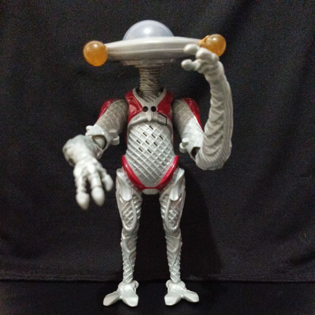 figure Alpha 5 asisten robotik power rangers. elektrik on.original