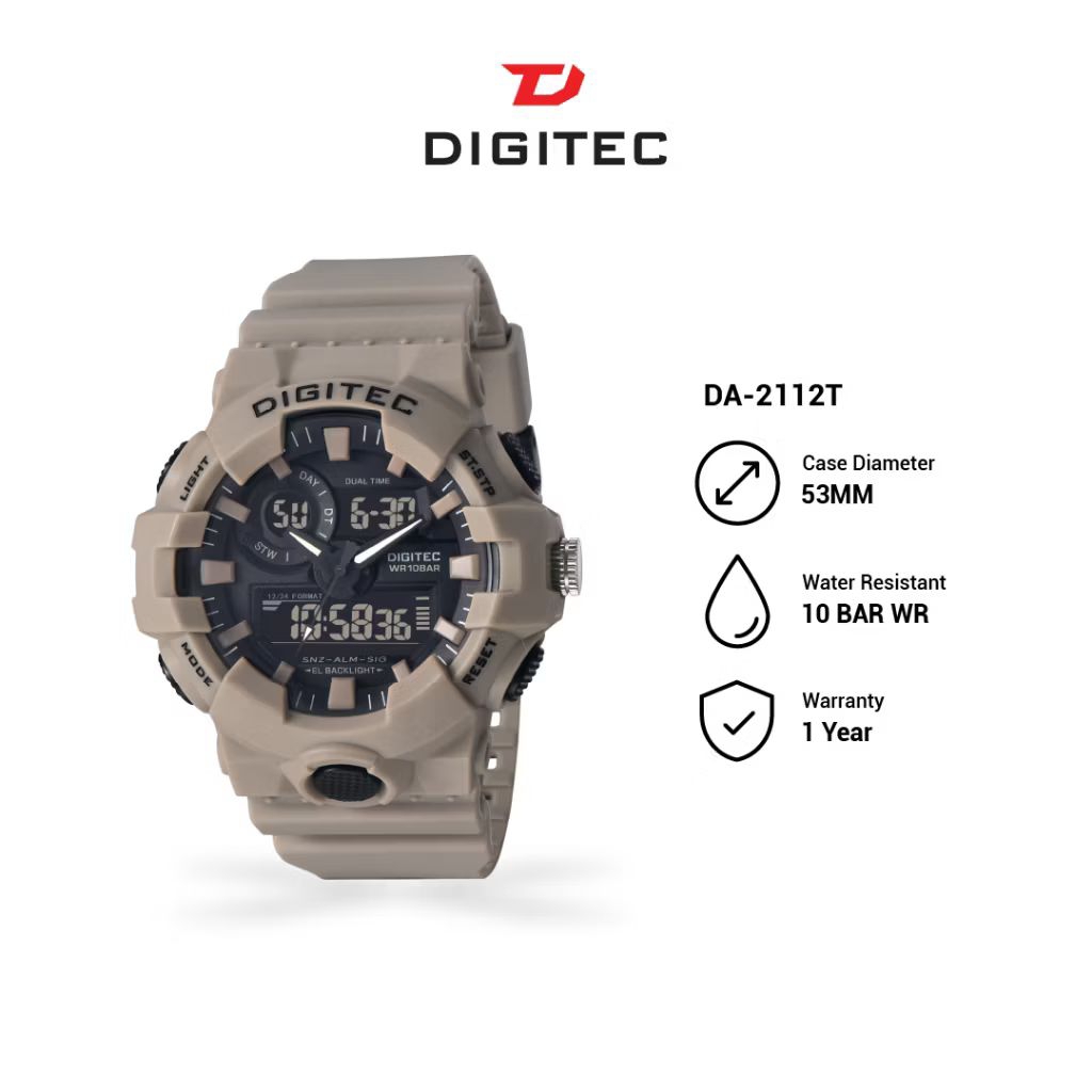 JAM TANGAN PRIA DIGITEC DA-2112T ORIGINAL