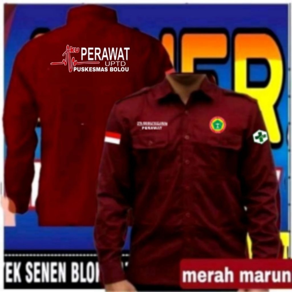 kemeja perawat baju perawat seragam perawat Pdh perawat kemeja PPNI baju PPNI seragam PPNI Pdh PPNI 