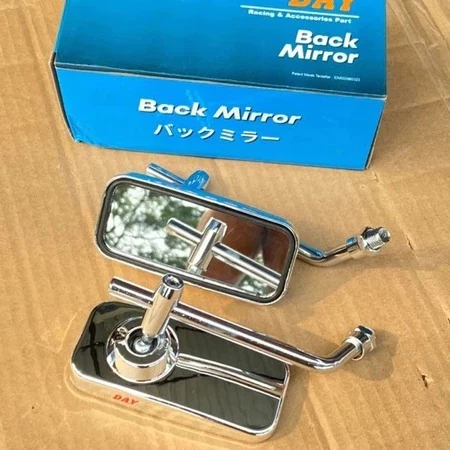 Spion Day Kotak & oval Drat Honda Pnp CB GL Retro Daytona Crom Kecil Motor SPORTSDAY