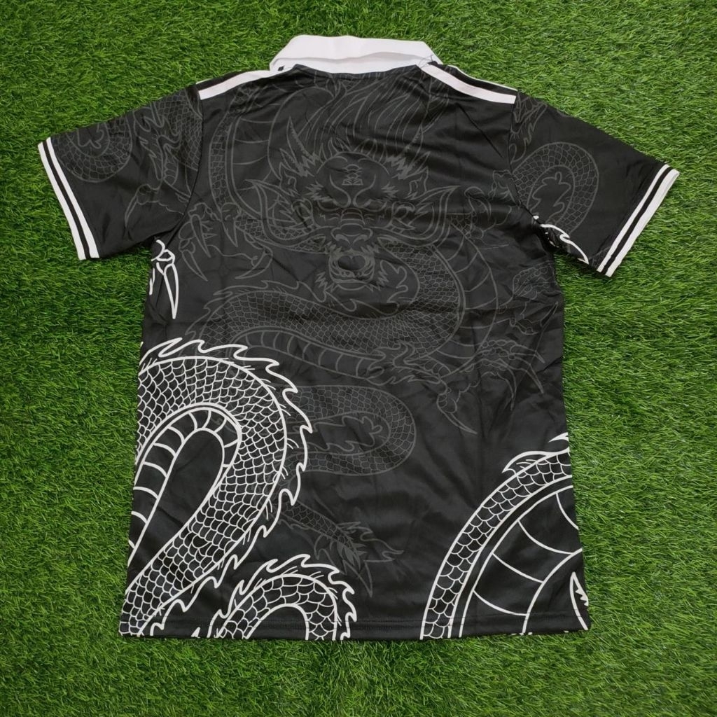 JERSEY BOLA REAL MADRID DRAGON BLACK NAGA HITAM 2025 2026