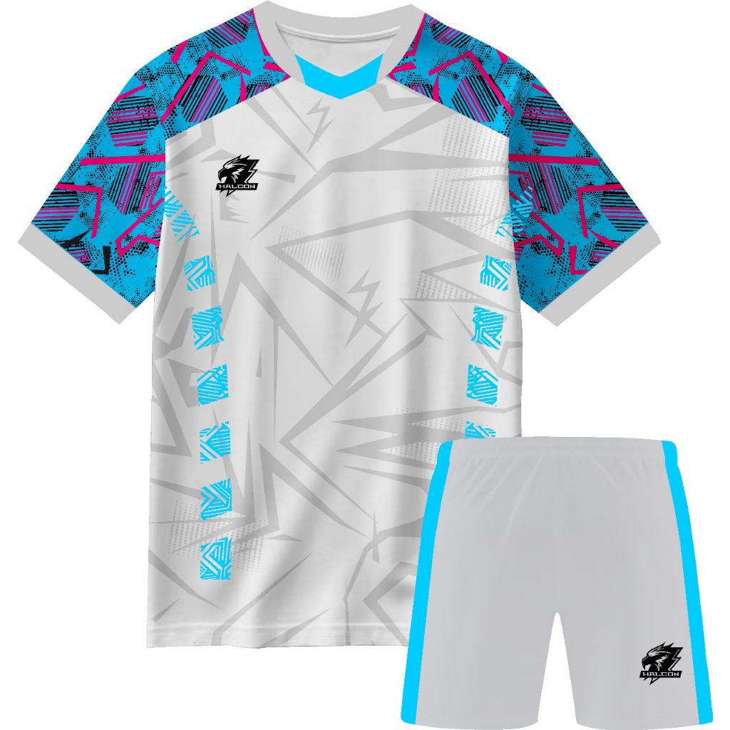 Kaos Bola Junior Jersey Anak Gratis request sablon nama dan nomor, Kaos Futsal Sepak Bola Training V