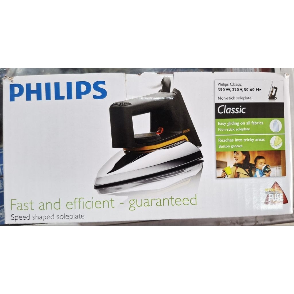 setrika philips original model lama classic (gosokan philips HD1172