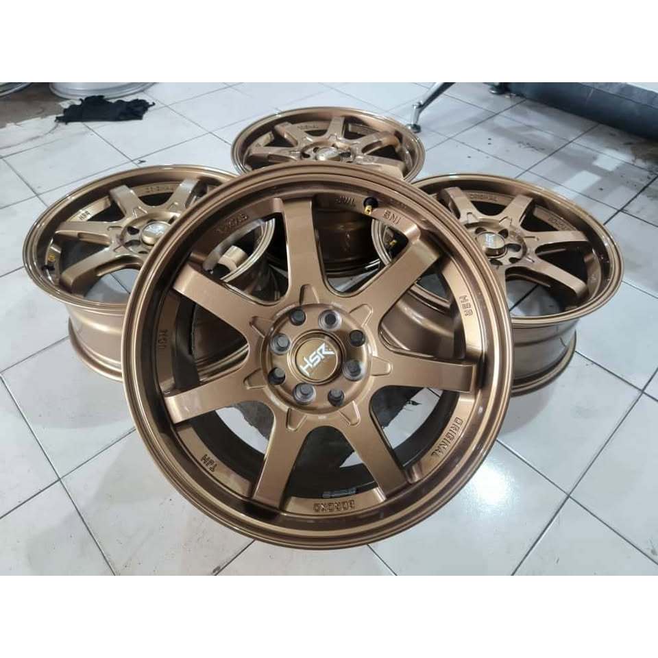 VELG MOBIL BEKAS HSR STY RING 17 LOBANG 4X100/4X114,3 ET45