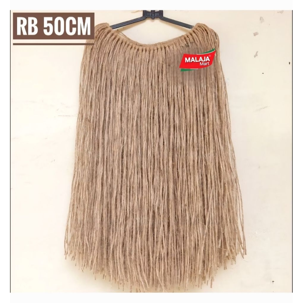 Rok Rumbai Papua / Rok Adat Papua / Rok Rumbai Goni 50cm Dewasa