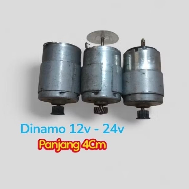 Dinamo Layangan DC 12V - 24V / Motor Dinamo Mainan