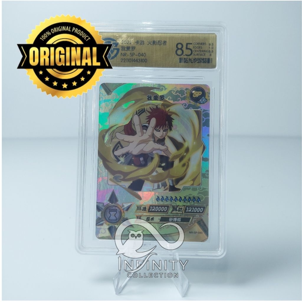 Kartu Naruto (Slab Gara SP Grading ) Original