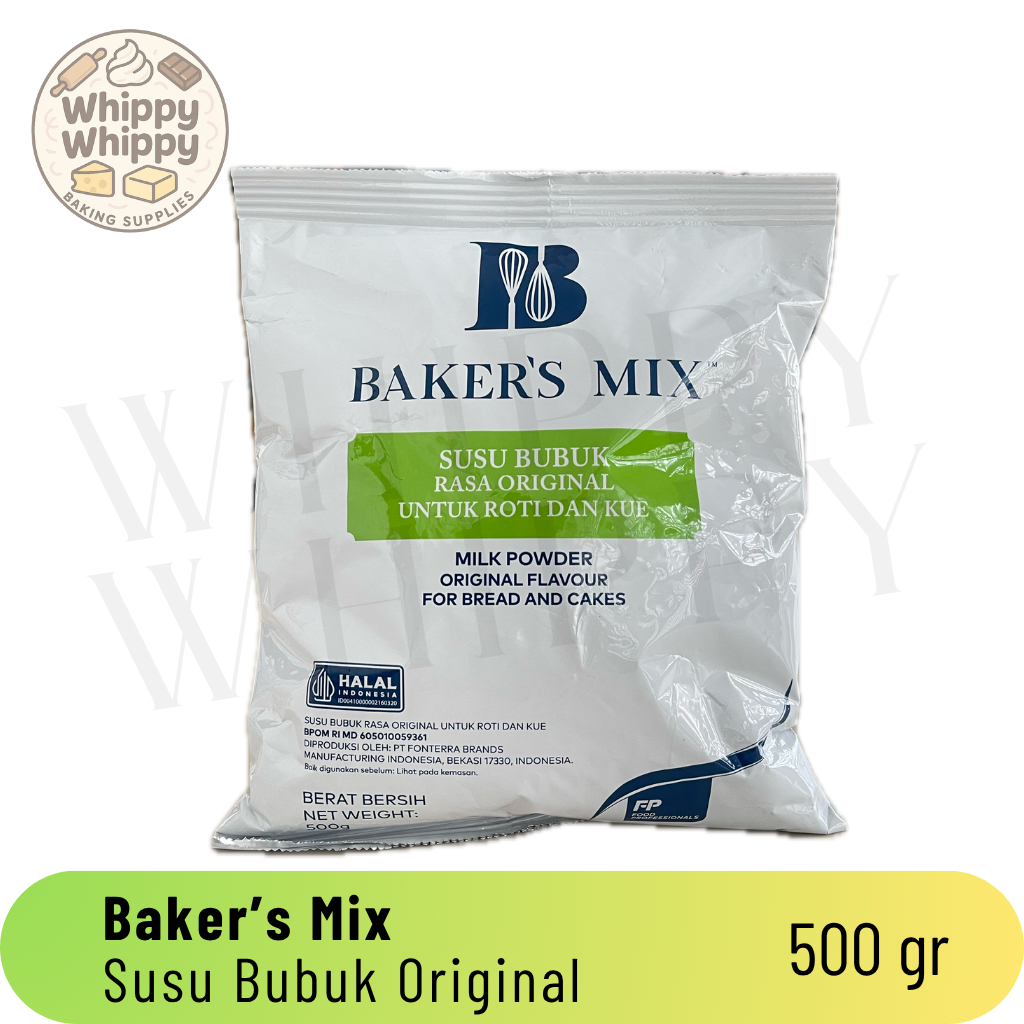 Baker's Mix Susu Bubuk 500gr / Milk Powder Fonterra / Bubuk Original Untuk Roti dan Kue /