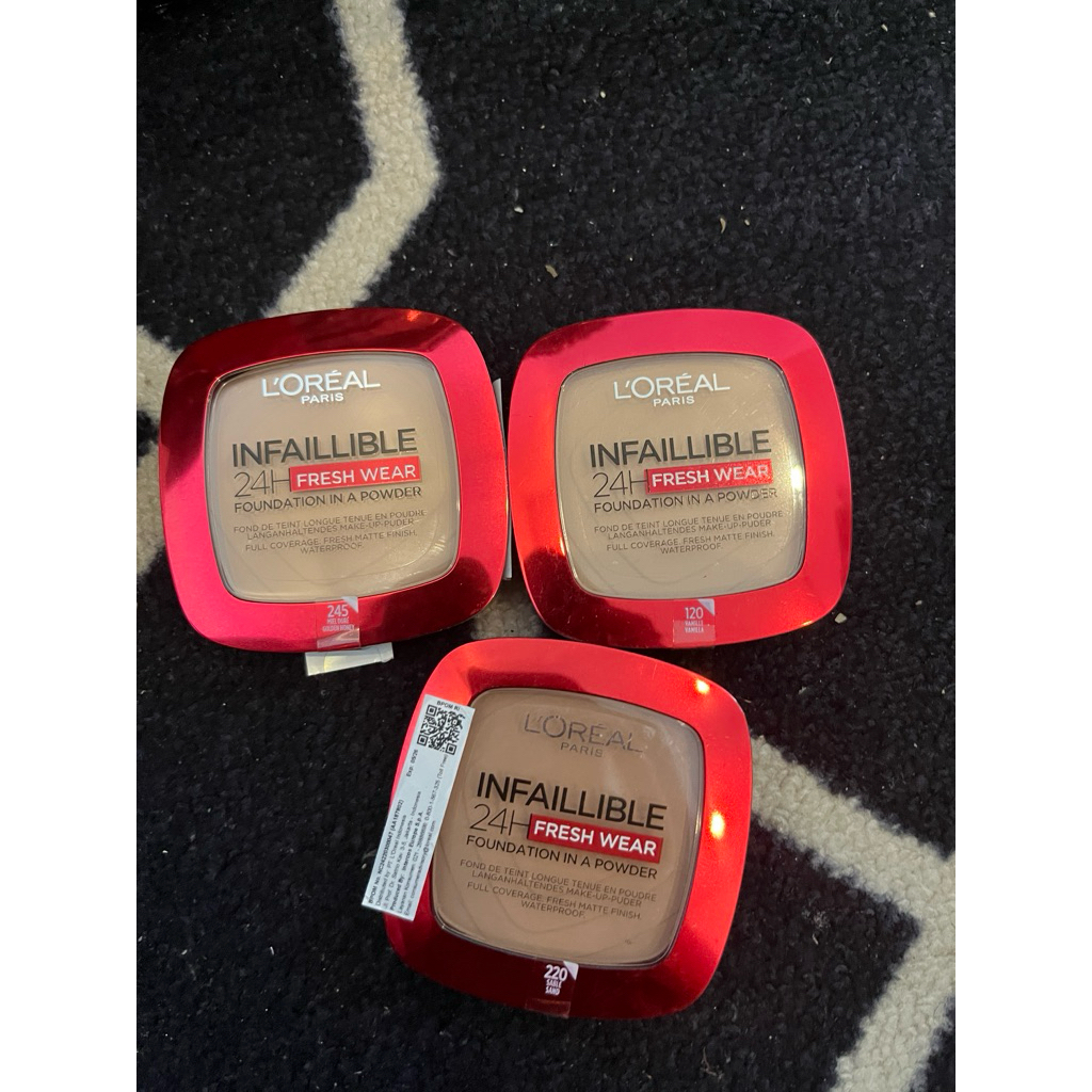 Tukubeauty loreal Paris bedak infallible 24h freswear