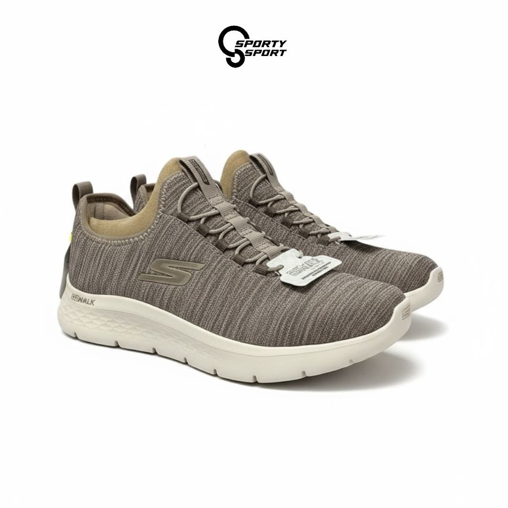 SEPATU WALKING PRIA SKECHERS SLIP ON GO WALK FLEX ULTRA(216484 TPE)