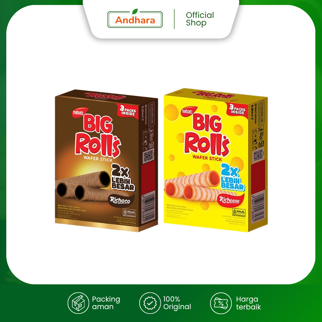 Nabati BIG ROLL'S Wafer Stick 108gr