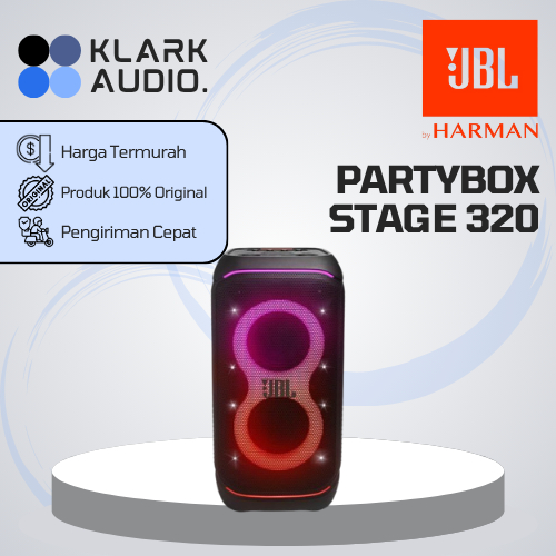 JBL PartyBox Stage 320 / Partybox Stage-320 Speaker Portable Bluetooth Speaker Karaoke